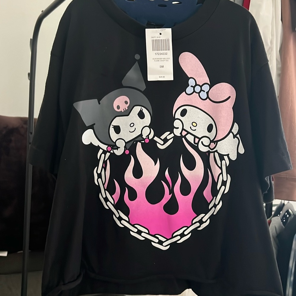 Hello Kitty & Kuromi shirt